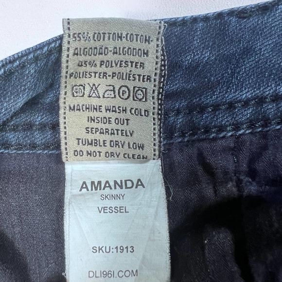 DL1961 360 Amanda Skinny Jeans  Size 25 - Picture 13 of 13